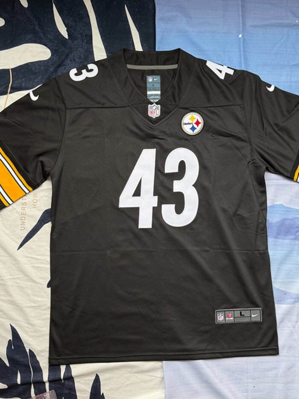 Troy Polamalu #43 Pittsburgh Steelers NFL Football Jersey